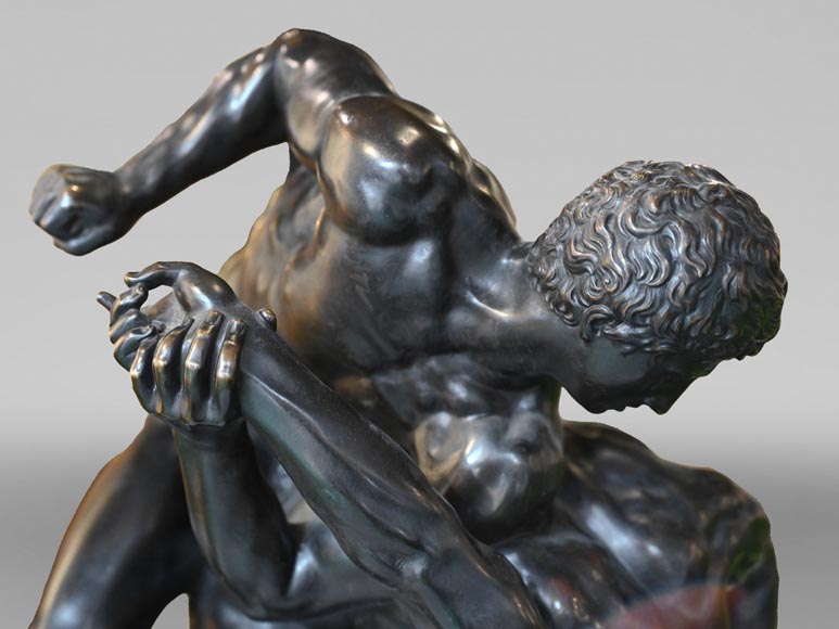 D'après Philippe MAGNIER, d'après l'antique, Les Lutteurs D'après Philippe MAGNIER, d'après l'antique, Les Lutteurs-3