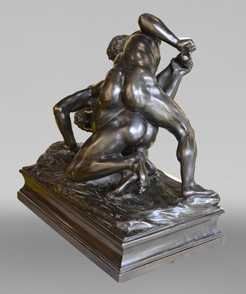 D'après Philippe MAGNIER, d'après l'antique, Les Lutteurs D'après Philippe MAGNIER, d'après l'antique, Les Lutteurs-6