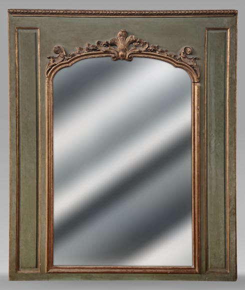 Trumeau de style Napoléon III ornée d'une palmette Trumeau de style Napoléon III ornée d'une palmette-0