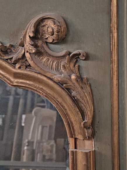 Trumeau de style Napoléon III ornée d'une palmette Trumeau de style Napoléon III ornée d'une palmette-4