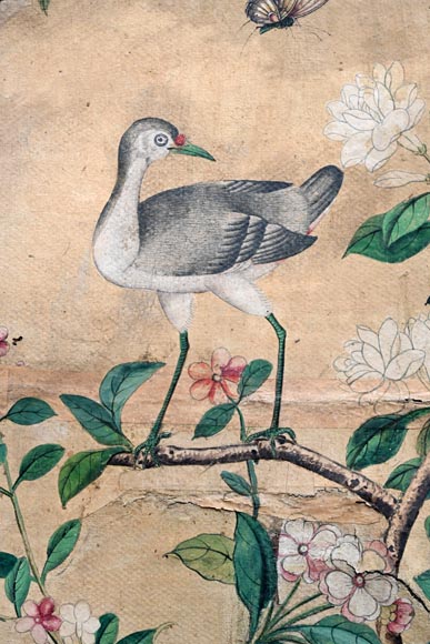 Cinq panneau de papier peint, Chine, XVIIIe siècle Cinq panneau de papier peint, Chine, XVIIIe siècle-8