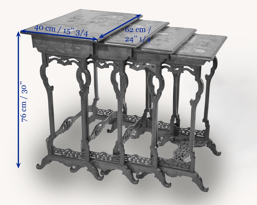 Gabriel VIARDOT, Tables gigognes Gabriel VIARDOT, Tables gigognes-7