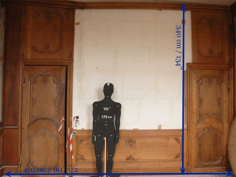 Pièce de boiserie en chêne du début du XXè siècle de style Louis XV Pièce de boiserie en chêne du début du XXè siècle de style Louis XV-8