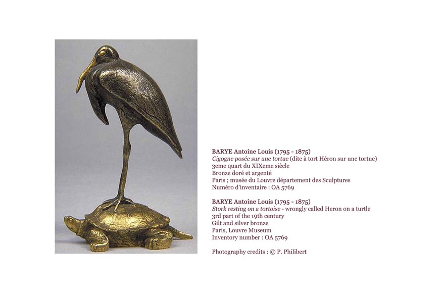 Paire de candélabres aux cigognes Paire de candélabres aux cigognes-9