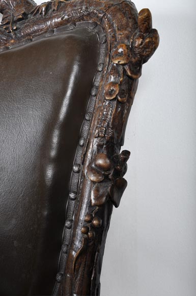 Matthieu (1815-1889) et Willem (1816-1881) HORRIX (attrib. à) Importante salle à manger dans le goût « Forêt Noire ». Matthieu (1815-1889) et Willem (1816-1881) HORRIX (attrib. à) Importante salle à manger dans le goût « Forêt Noire ».-7