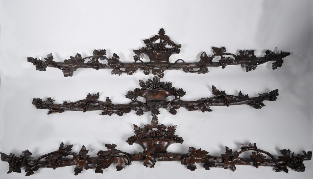 Matthieu (1815-1889) et Willem (1816-1881) HORRIX (attrib. à) Importante salle à manger dans le goût « Forêt Noire ». Matthieu (1815-1889) et Willem (1816-1881) HORRIX (attrib. à) Importante salle à manger dans le goût « Forêt Noire ».-14