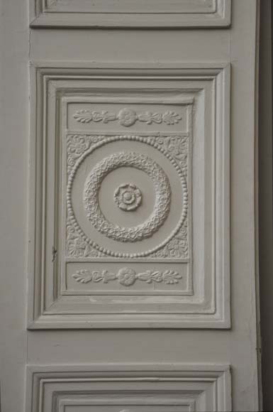 Double porte Néo-classique d'après un dessin de Percier et Fontaine Double porte Néo-classique d'après un dessin de Percier et Fontaine-1