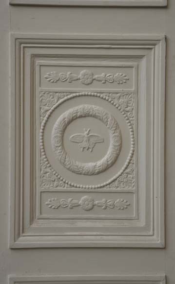 Double porte Néo-classique d'après un dessin de Percier et Fontaine Double porte Néo-classique d'après un dessin de Percier et Fontaine-2