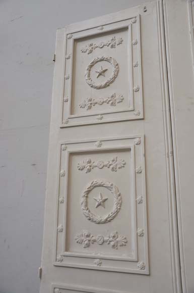 Double porte Néo-classique d'après un dessin de Percier et Fontaine Double porte Néo-classique d'après un dessin de Percier et Fontaine-8