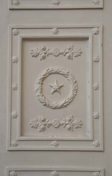 Double porte Néo-classique d'après un dessin de Percier et Fontaine Double porte Néo-classique d'après un dessin de Percier et Fontaine-9