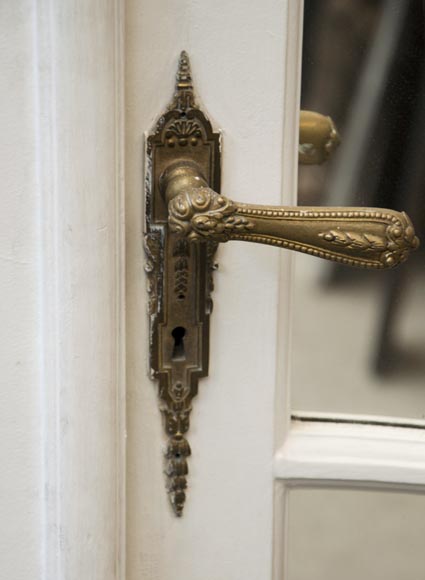 Une double porte d'intérieur cintrées avec miroirs Une double porte d'intérieur cintrées avec miroirs-3