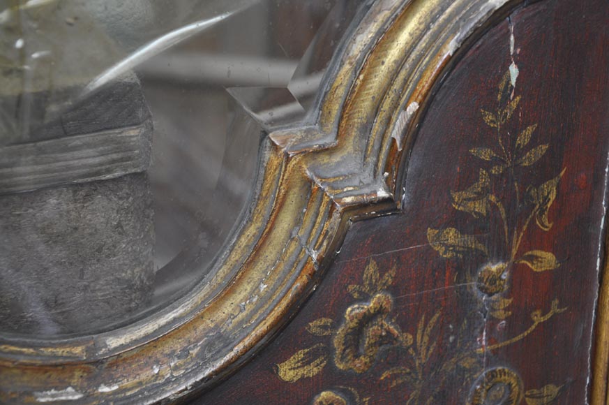 Belle double porte ancienne à décor de chinoiseries Belle double porte ancienne à décor de chinoiseries-9