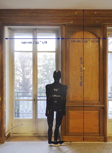 Pièce de boiserie en chêne et sapin du XVIIIè siècle Pièce de boiserie en chêne et sapin du XVIIIè siècle-12