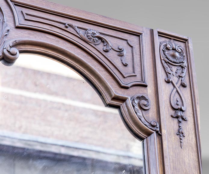 BARDIE Armand (ébéniste) - Grande cheminée ancienne et son trumeau, de style Napoléon III BARDIE Armand (ébéniste) - Grande cheminée ancienne et son trumeau, de style Napoléon III-3