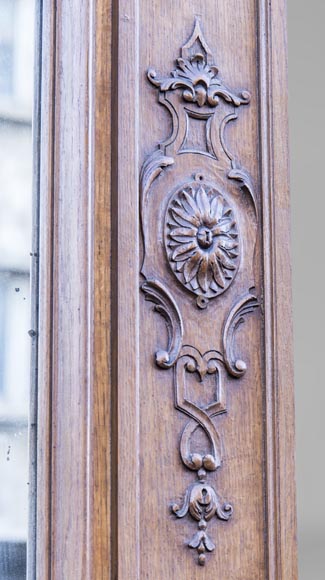 BARDIE Armand (ébéniste) - Grande cheminée ancienne et son trumeau, de style Napoléon III BARDIE Armand (ébéniste) - Grande cheminée ancienne et son trumeau, de style Napoléon III-4