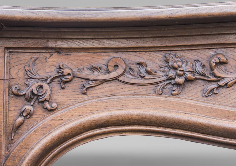 BARDIE Armand (ébéniste) - Grande cheminée ancienne et son trumeau, de style Napoléon III BARDIE Armand (ébéniste) - Grande cheminée ancienne et son trumeau, de style Napoléon III-10