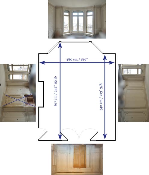 Pièce de boiserie ancienne Pièce de boiserie ancienne-16