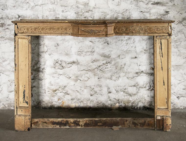 Ensemble d'éléments de boiserie d'époque Louis XVI Ensemble d'éléments de boiserie d'époque Louis XVI-1