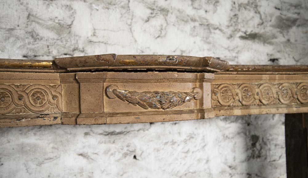 Ensemble d'éléments de boiserie d'époque Louis XVI Ensemble d'éléments de boiserie d'époque Louis XVI-2