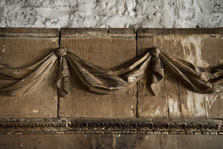 Ensemble d'éléments de boiserie d'époque Louis XVI Ensemble d'éléments de boiserie d'époque Louis XVI-9