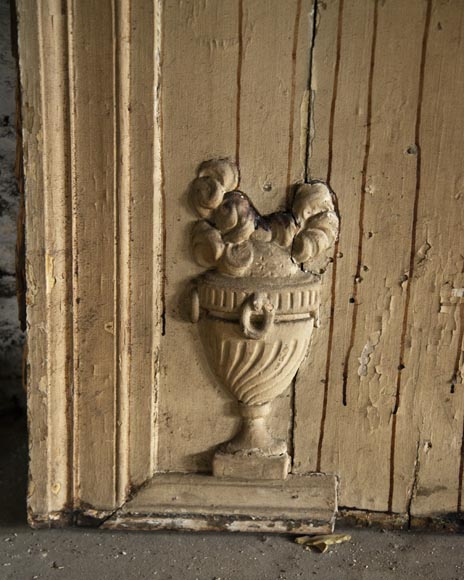 Ensemble d'éléments de boiserie d'époque Louis XVI Ensemble d'éléments de boiserie d'époque Louis XVI-11