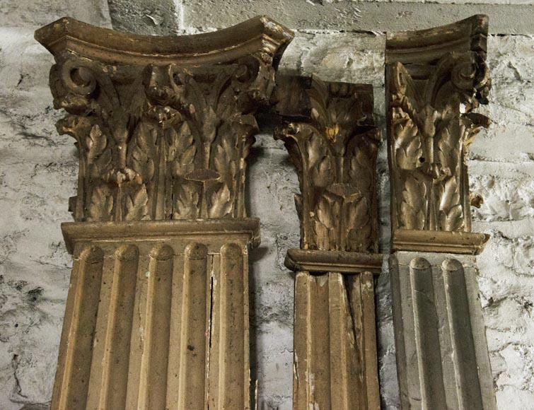 Ensemble d'éléments de boiserie d'époque Louis XVI Ensemble d'éléments de boiserie d'époque Louis XVI-15