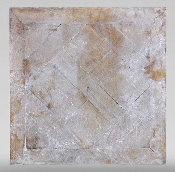 Lot de parquet ancien Soubise, en chêne, du XIXe siècle Lot de parquet ancien Soubise, en chêne, du XIXe siècle-0