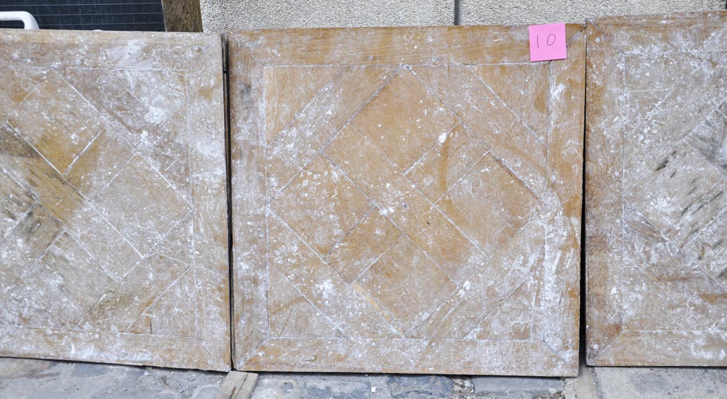 Lot de parquet ancien Soubise, en chêne, du XIXe siècle Lot de parquet ancien Soubise, en chêne, du XIXe siècle-2