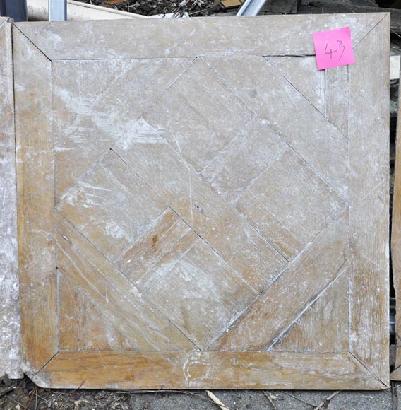 Lot de parquet ancien Soubise, en chêne, du XIXe siècle Lot de parquet ancien Soubise, en chêne, du XIXe siècle-6