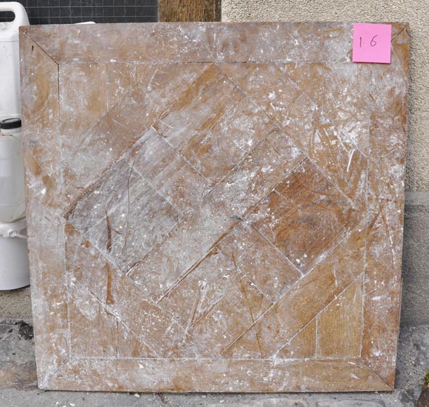 Lot de parquet ancien Soubise, en chêne, du XIXe siècle Lot de parquet ancien Soubise, en chêne, du XIXe siècle-8