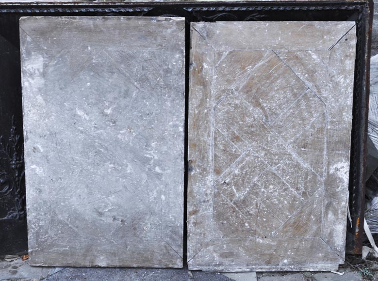 Lot de parquet ancien Soubise, en chêne, du XIXe siècle Lot de parquet ancien Soubise, en chêne, du XIXe siècle-13