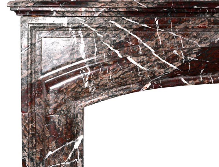 Cheminée en marbre Campan de style Louis XIV, bronzes (d’après CLODION) Cheminée en marbre Campan de style Louis XIV, bronzes (d’après CLODION)-8