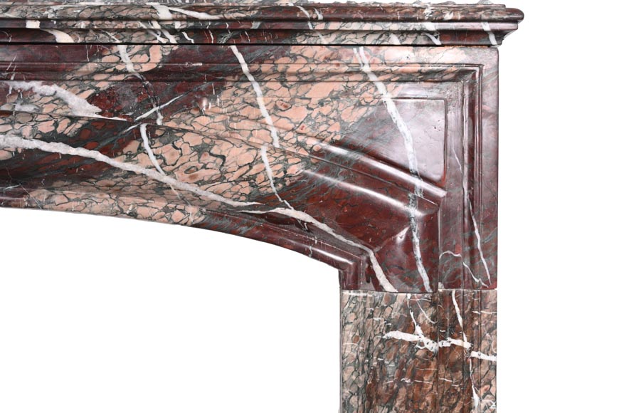 Cheminée en marbre Campan de style Louis XIV, bronzes (d’après CLODION) Cheminée en marbre Campan de style Louis XIV, bronzes (d’après CLODION)-11