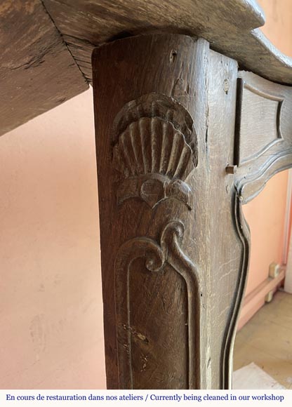 Cheminée d'époque Louis XV en bois Cheminée d'époque Louis XV en bois-4