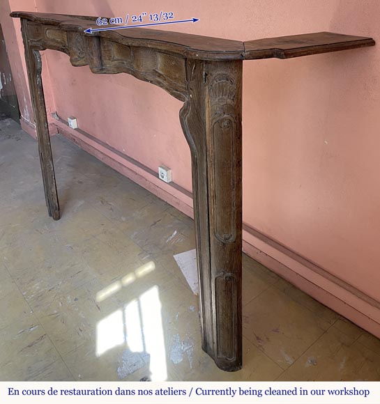 Cheminée d'époque Louis XV en bois Cheminée d'époque Louis XV en bois-6