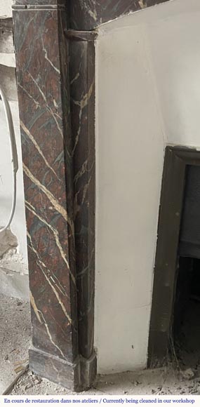 Cheminée de style Napoléon III en Campan à modillons Cheminée de style Napoléon III en Campan à modillons-4