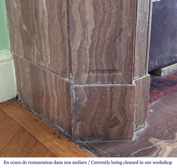 Cheminée en pierre de Lunel modèle Pompadour Cheminée en pierre de Lunel modèle Pompadour-4