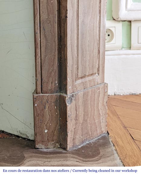 Cheminée en pierre de Lunel modèle Pompadour Cheminée en pierre de Lunel modèle Pompadour-7