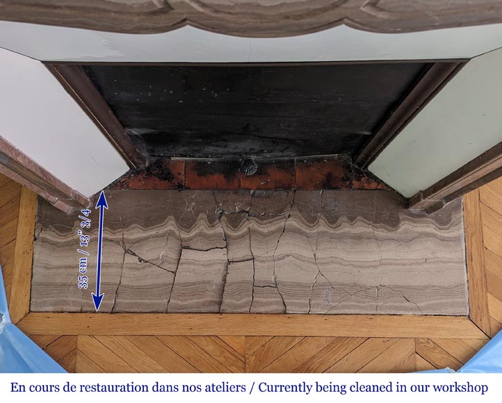 Cheminée en pierre de Lunel modèle Pompadour Cheminée en pierre de Lunel modèle Pompadour-8