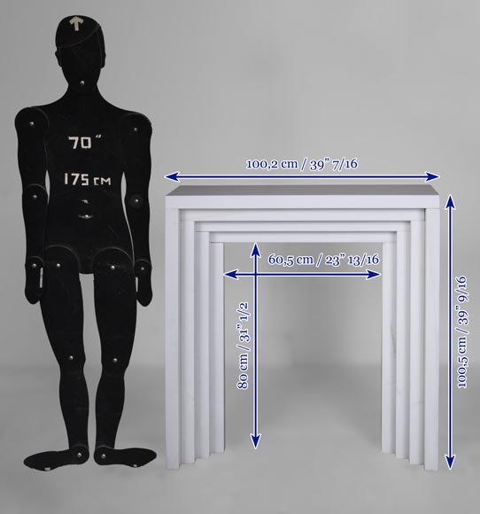 Cheminée moderne de style Art Déco Cheminée moderne de style Art Déco-10