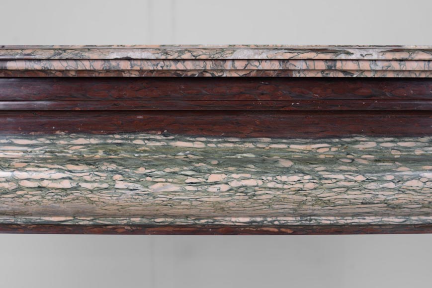 Cheminée de style Louis XIV en marbre Campan Cheminée de style Louis XIV en marbre Campan-1