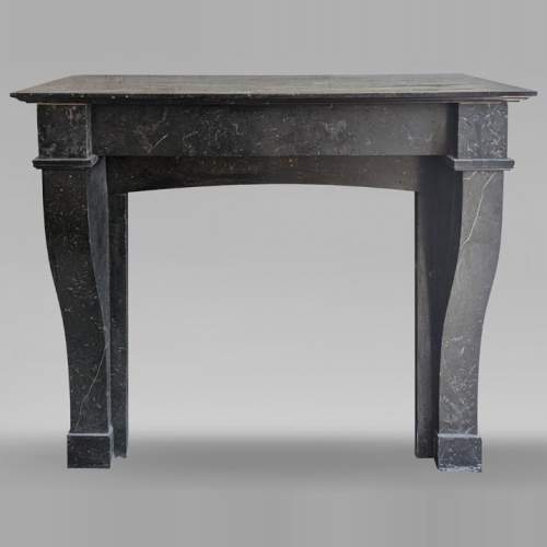 Cheminée de style Napoléon III en marbre