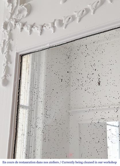 Cheminée de style Louis XVI en bois décorée d'une scène de mythologie Cheminée de style Louis XVI en bois décorée d'une scène de mythologie-5