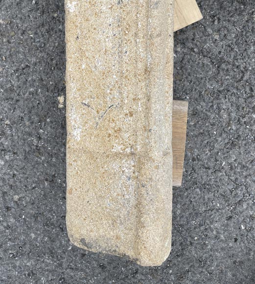 Cheminée en pierre d'époque Louis XV Cheminée en pierre d'époque Louis XV-7