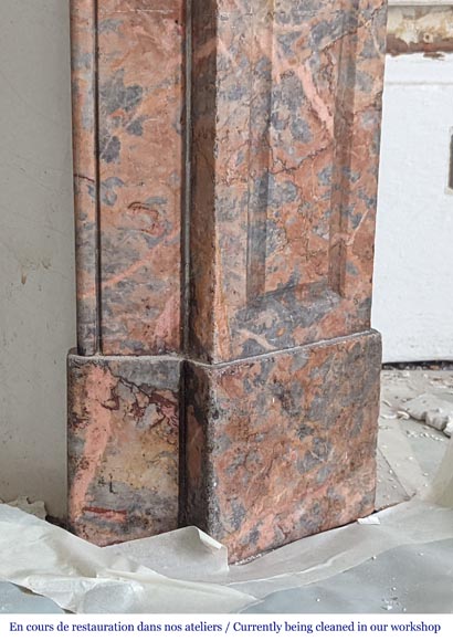 Cheminée de Style Louis XV modèle Pompadour en marbre Enjugerais Cheminée de Style Louis XV modèle Pompadour en marbre Enjugerais-7