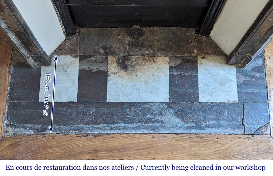 Cheminée de style Louis XV modèle Pompadour en marbre Campan Cheminée de style Louis XV modèle Pompadour en marbre Campan-8