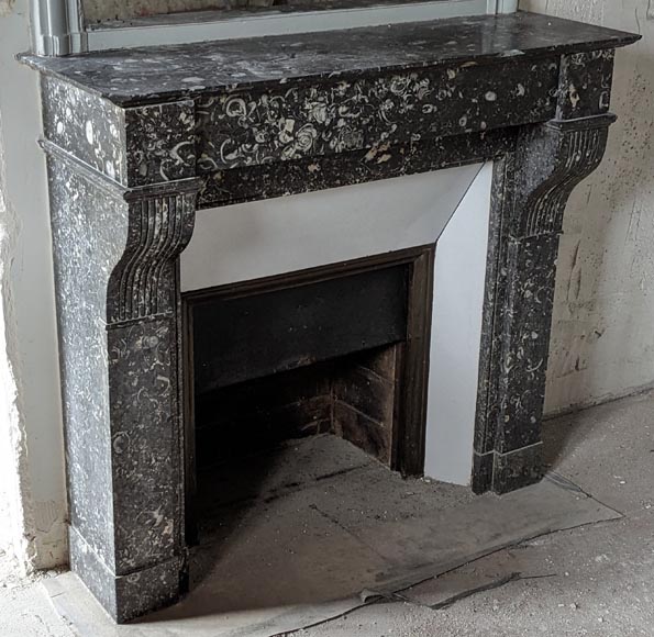 Cheminée de style Napoléon III à modillons Cheminée de style Napoléon III à modillons-1