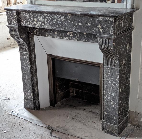 Cheminée de style Napoléon III à modillons Cheminée de style Napoléon III à modillons-4