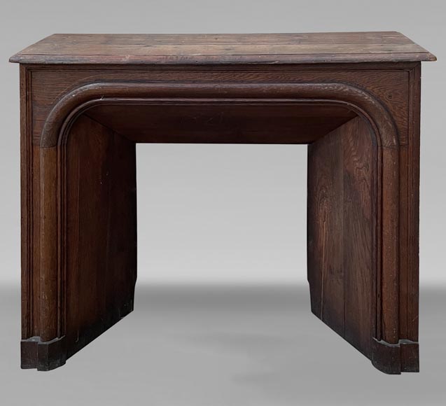 Cheminée de style Louis XIV en chêne Cheminée de style Louis XIV en chêne-0