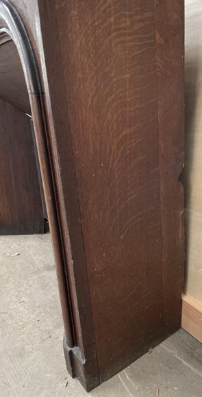 Cheminée de style Louis XIV en chêne Cheminée de style Louis XIV en chêne-5